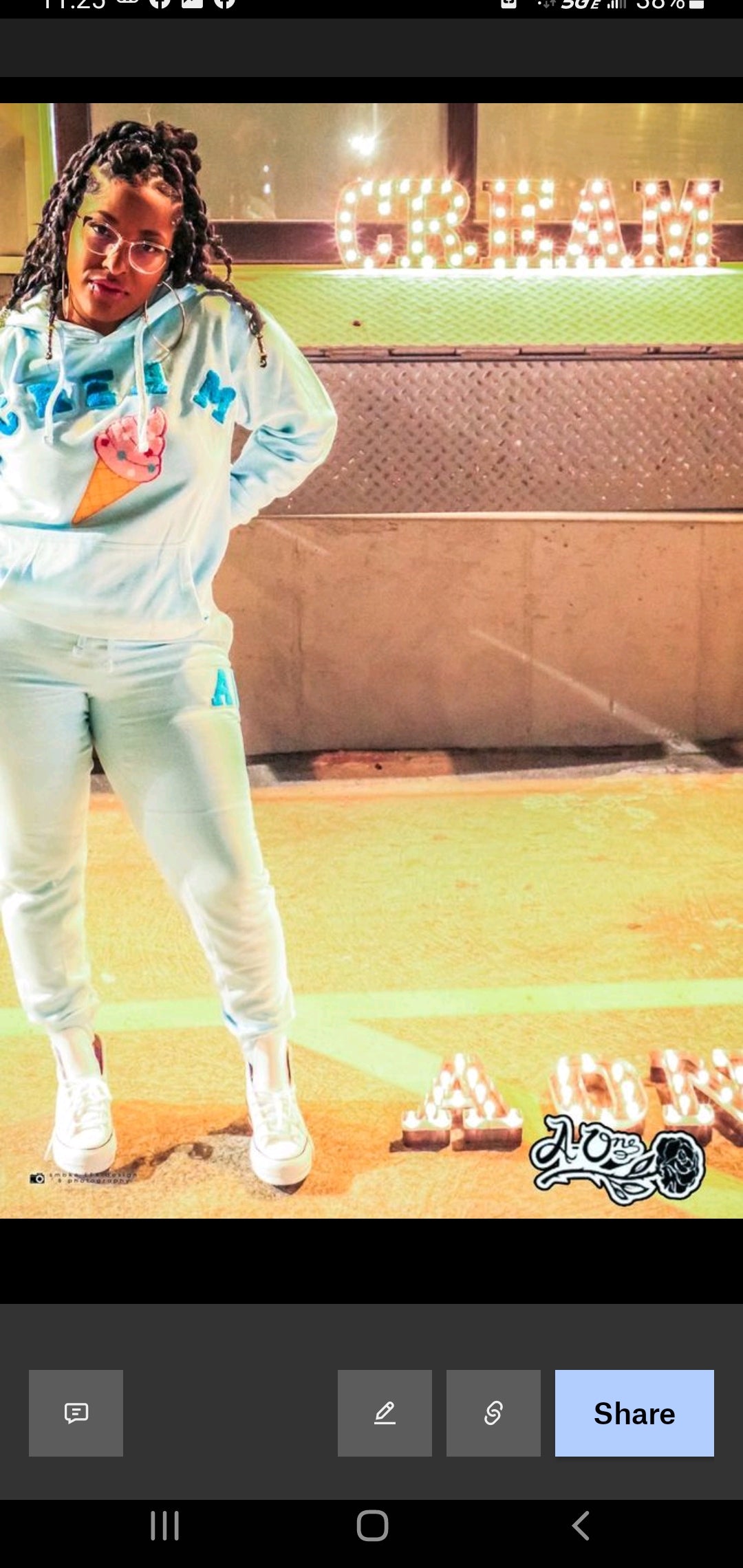 Baby Blue Sweatsuit